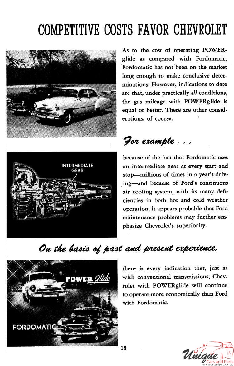 1951 Chevrolet The Leader Brochure Page 18